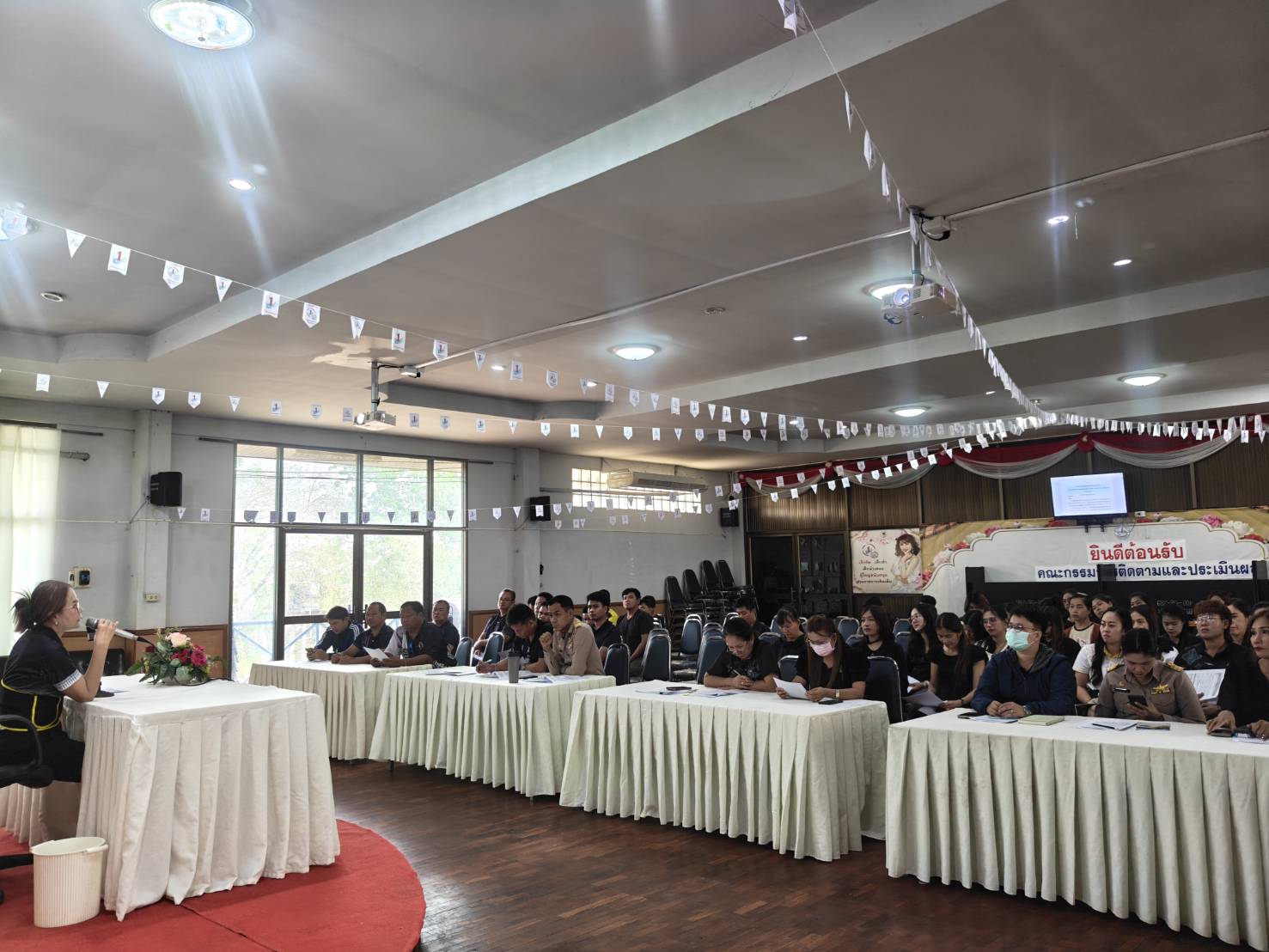 กิจกรรมการขับเคลื่อนจริยธรรมและการส่งเสริมจริ